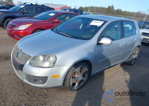 2007 Volkswagen Gti 4-Door из США, поврежденный, VIN WVWHV71K07W280040